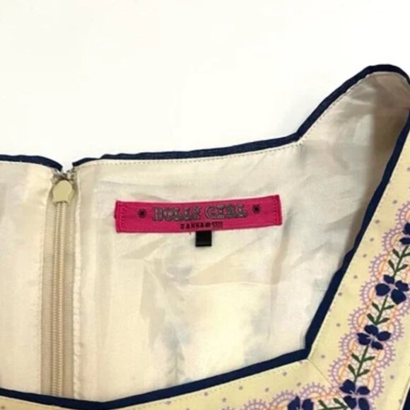 Dolly Girl by Anna Sui Floral Tiered Ruffle Mini Dress - Picture 4 of 10